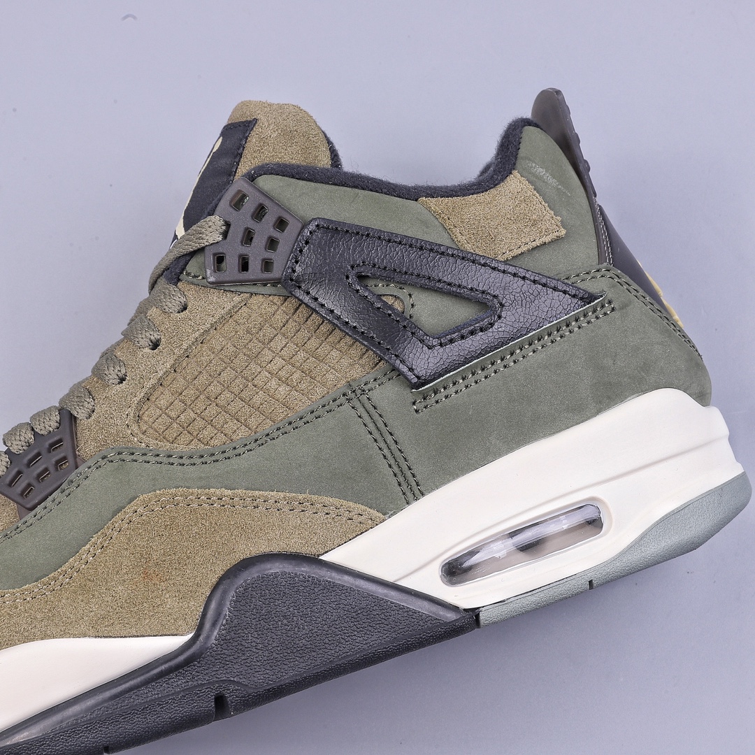 S Jordan Air Jordan 4 ”Olive Canvas” Army Green FB9927-200