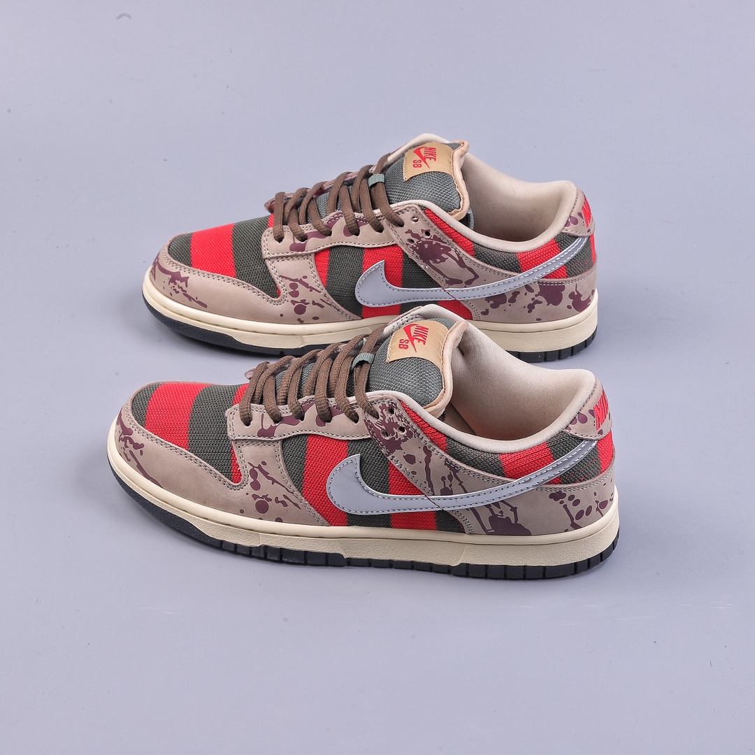 NIKE SB DUNK LOW ”Raygun” Nightmare on Elm Street low-top casual sneakers 313170-202