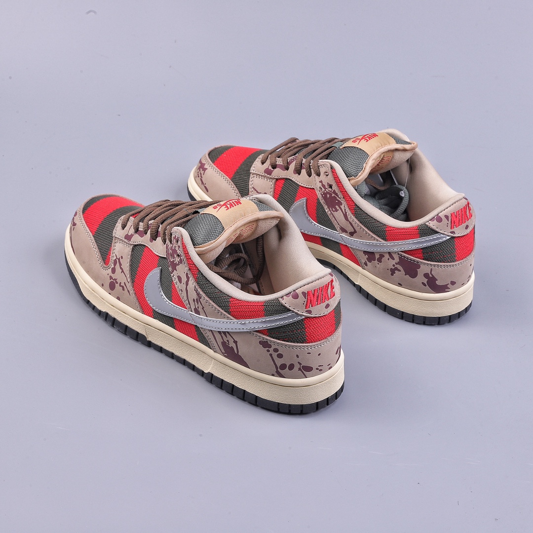 NIKE SB DUNK LOW ”Raygun” Nightmare on Elm Street low-top casual sneakers 313170-202