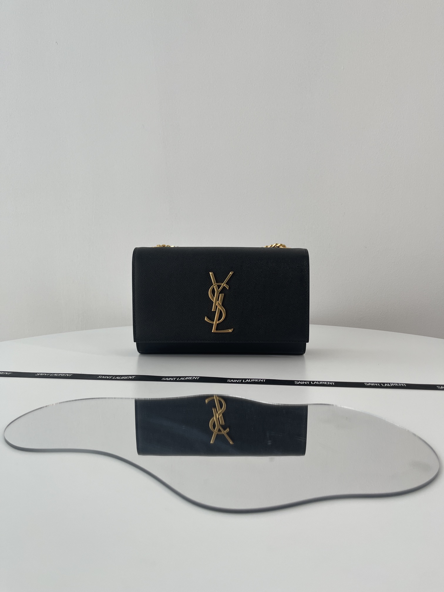 Yves Saint Laurent YSL Kate Crossbody & Shoulder Bags Black Gold Hardware Chains