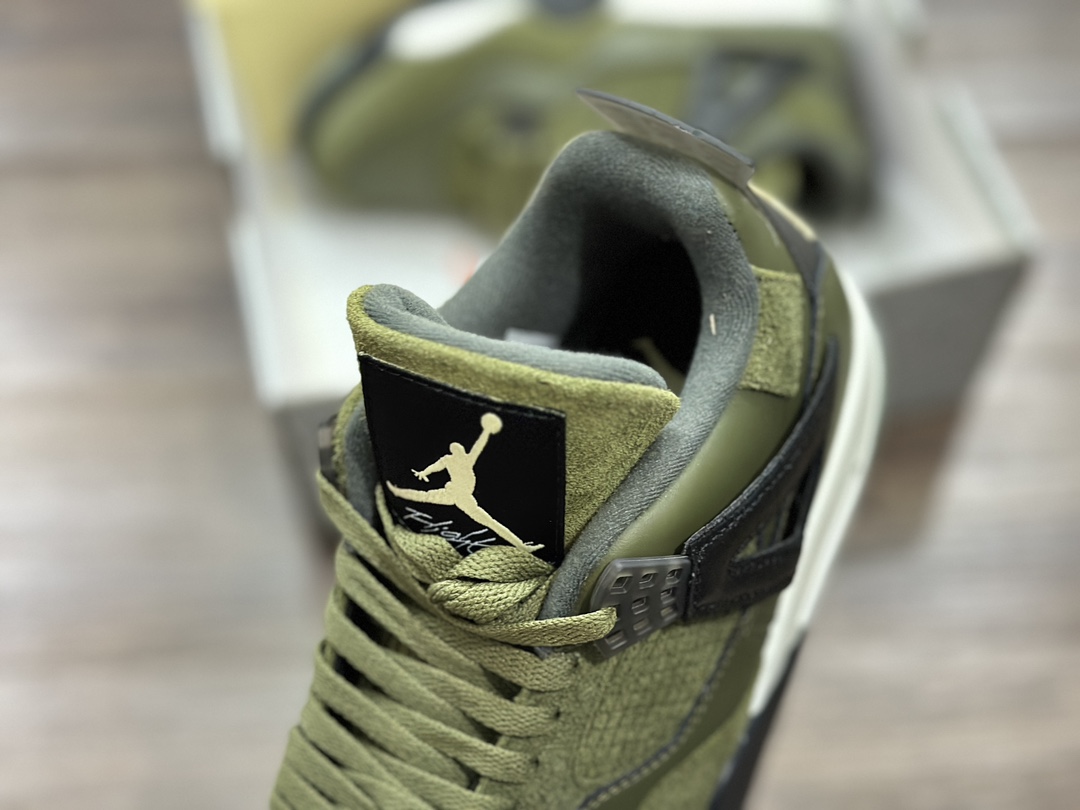 Air Jordan 4 aj4 Jordan 4th generation military green basketball shoes FB9927-200