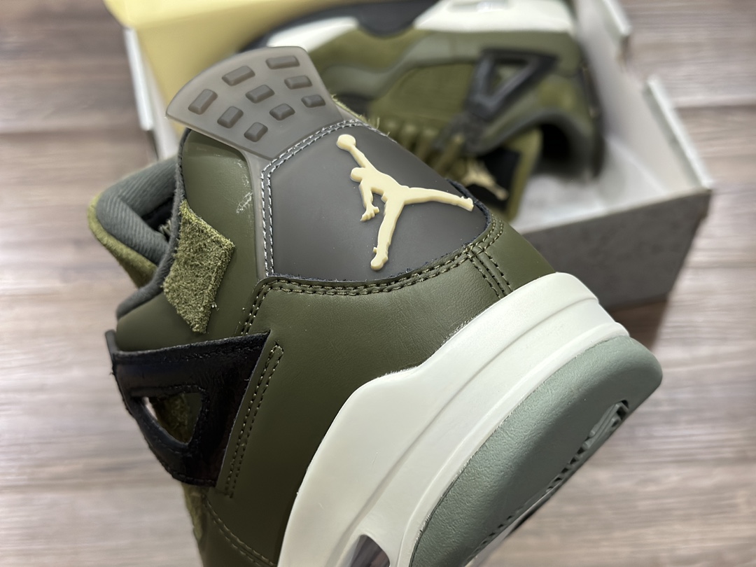 Air Jordan 4 aj4 Jordan 4th generation military green basketball shoes FB9927-200