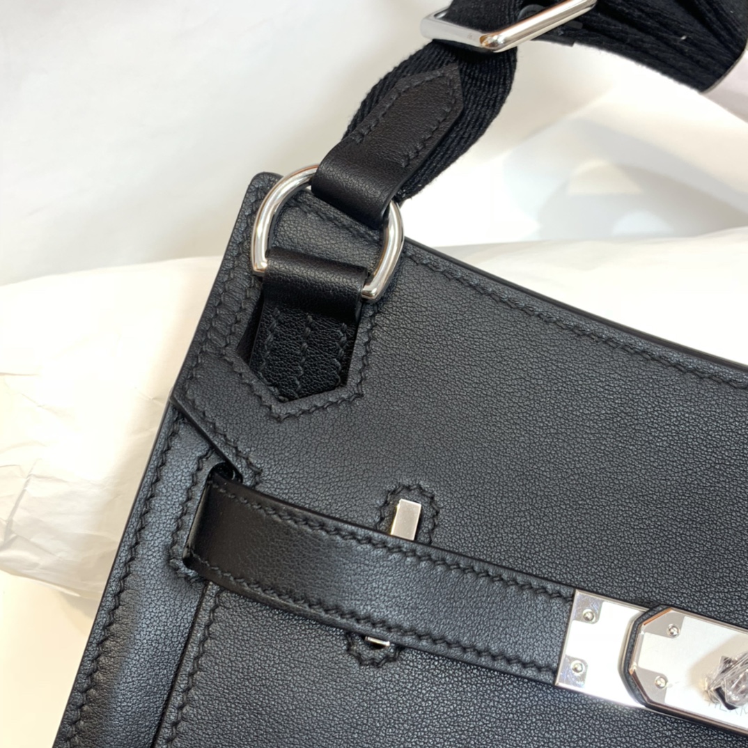 Mini Gypsy Bag 22cm Swift Leather Adjustable Canvas Shoulder Strap 7 i1690174919 4391 6