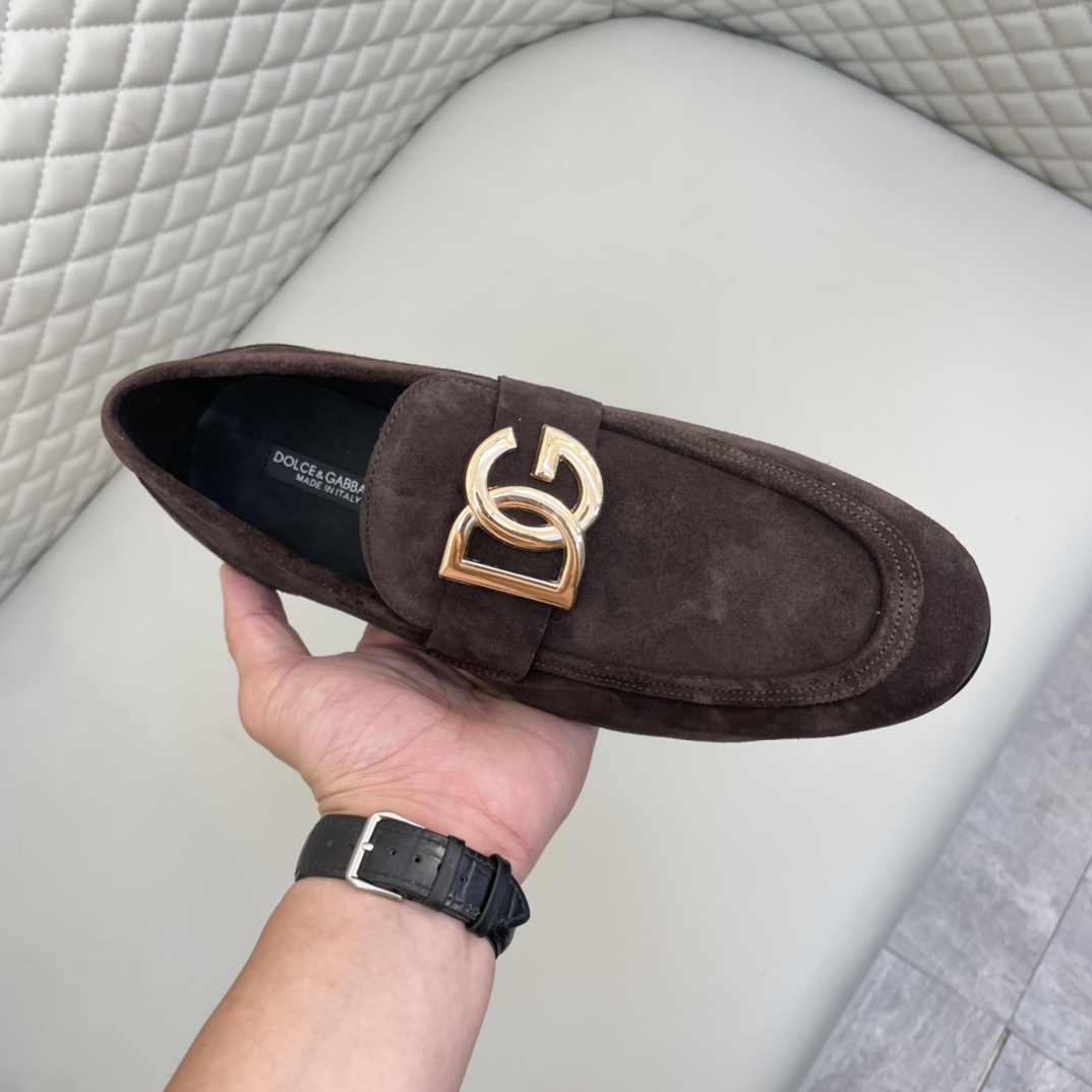 Precio de venta: P220 Forro completo de piel de vacunoMarca: DG* "Dolce & Gabbana*" Zapatos de pielT