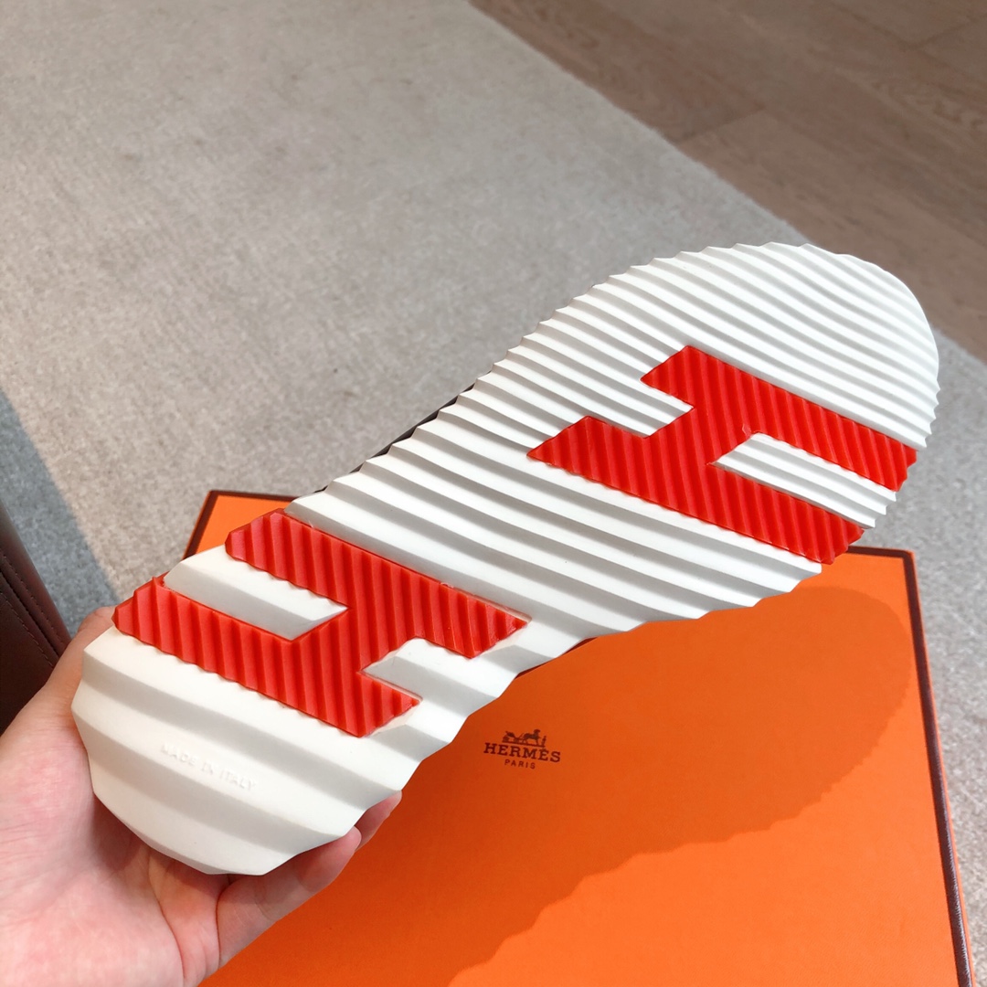 hermes23运动鞋新品H家2023giga运动鞋新品增高3.5cm妥妥神器一枚原版开模大底很有型很轻