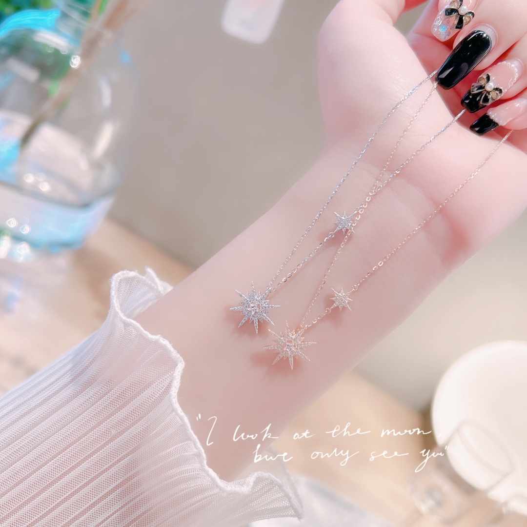 Low Allergy Silver Necklace Gentle Anniversary Silver