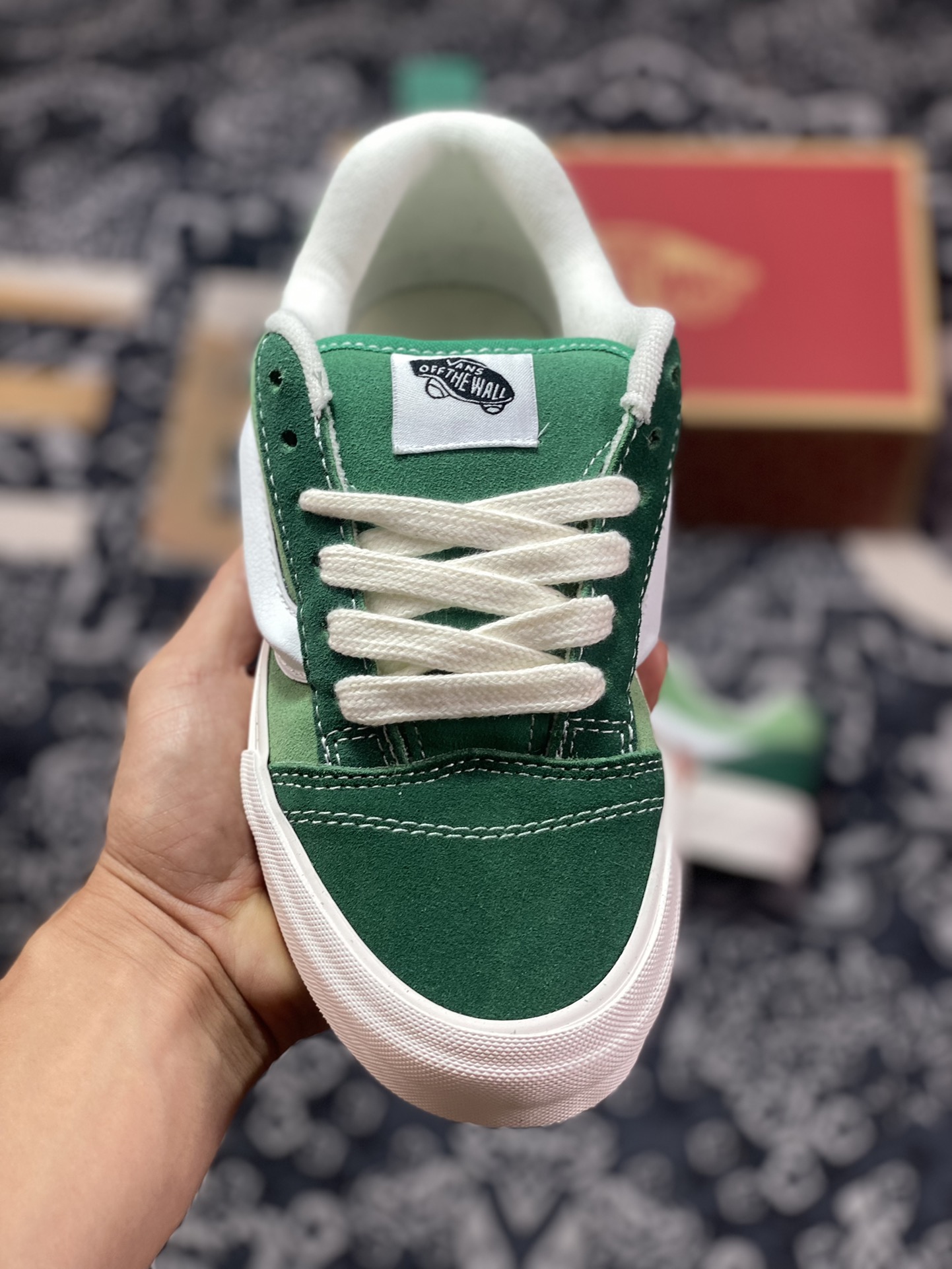 New color matching of Vans Classics Knu Skool Shoes for summer