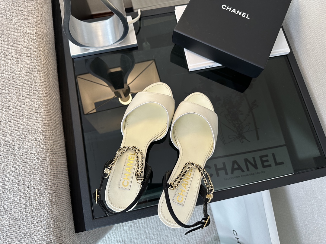 Elegant Chanel 23A Slingback Sandals - Authentic Quality, Chic Design 5 i1690201531 246 3