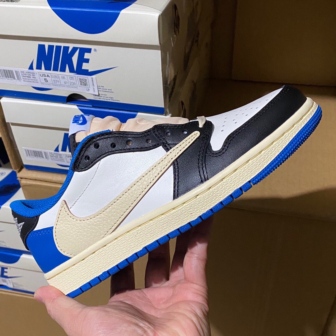Nike Women's AJ1 Low-Top Sneakers - Lightning/Reverse Hook 2.0 1 i1690214032 5734 0