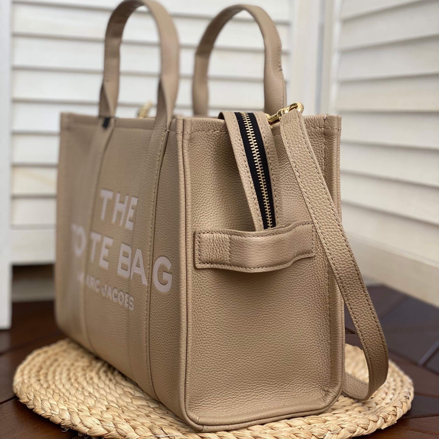 Marc Jacobs ～托特皮 杏色小号33cm