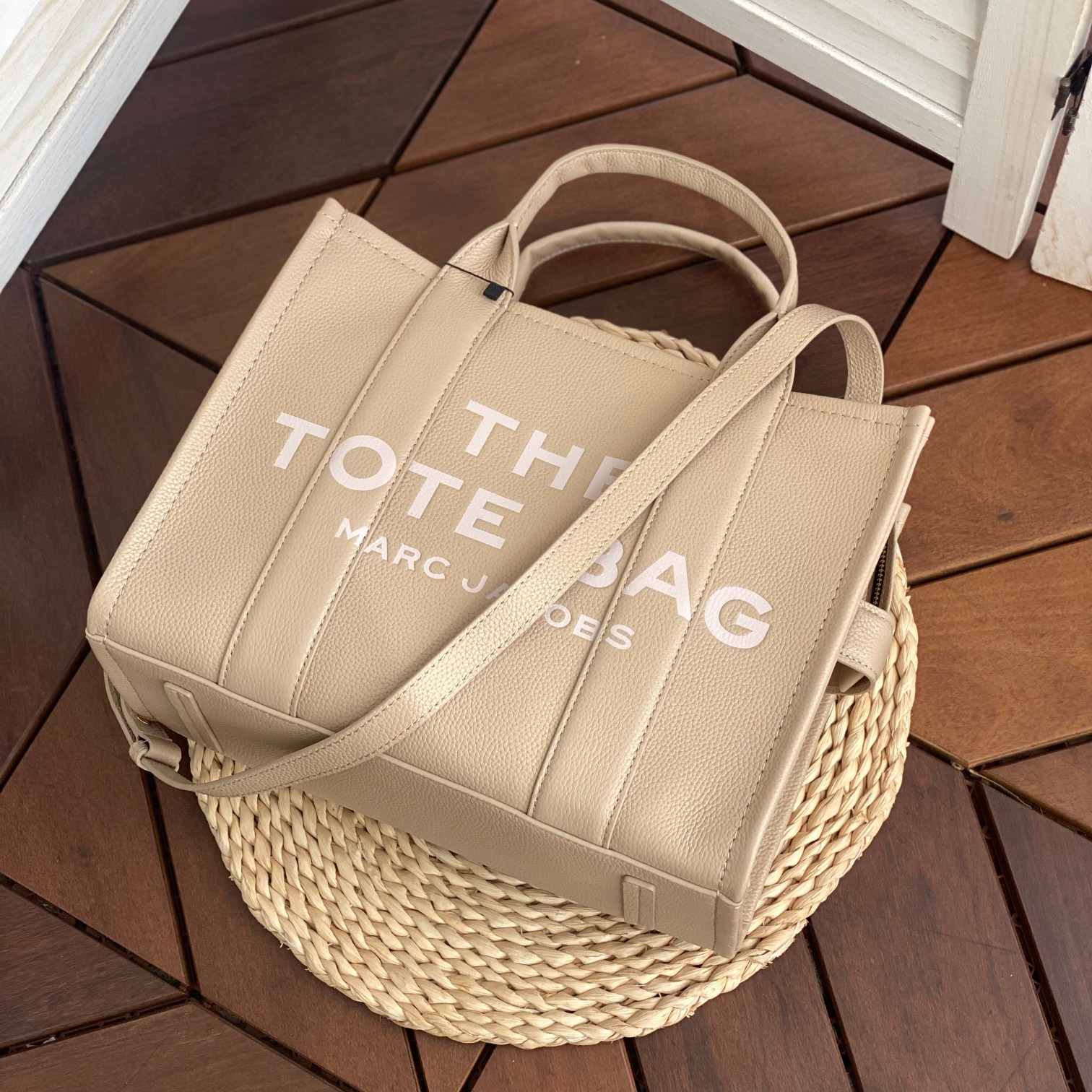 Marc Jacobs ～托特皮 杏色小号33cm