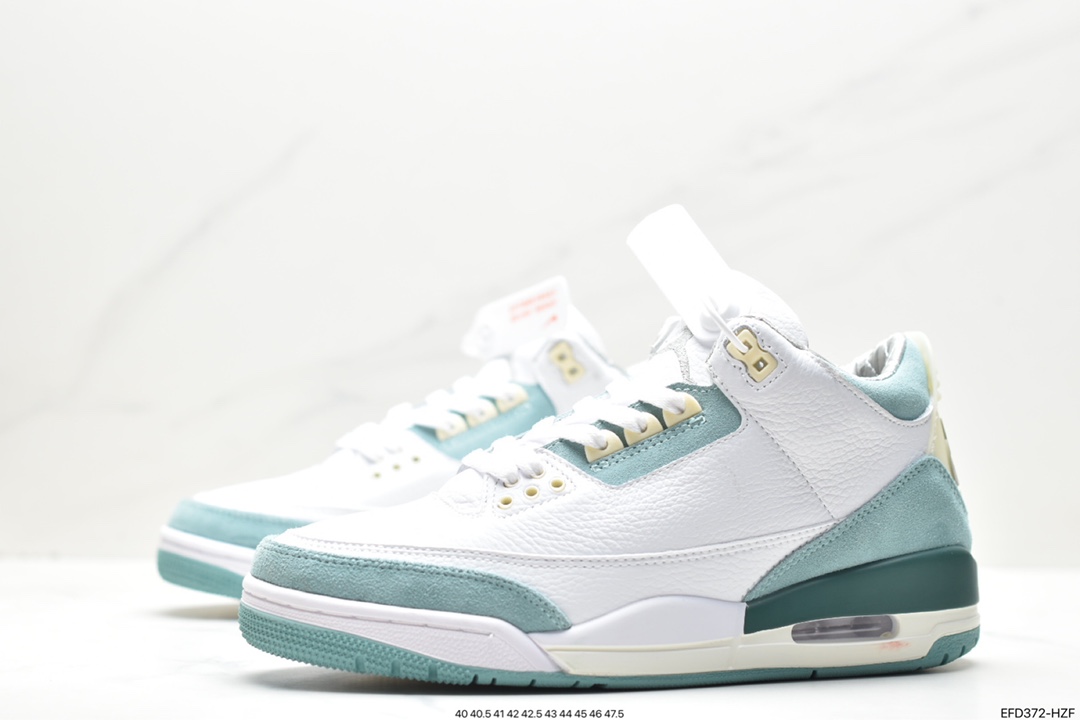 Air Jordan 3 Retro ”Hide and Sneak” White Gray Brown CT8532-100