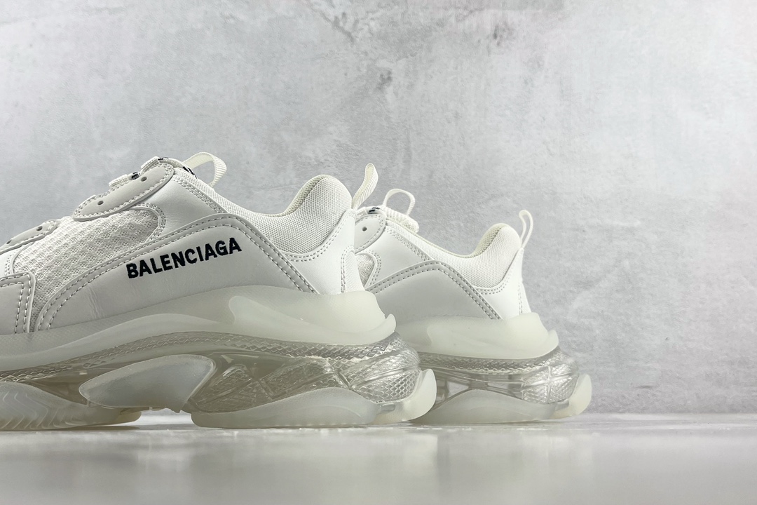 450 Balenciaga巴黎世家 Triple S 全白 541624 W2FB1 9000