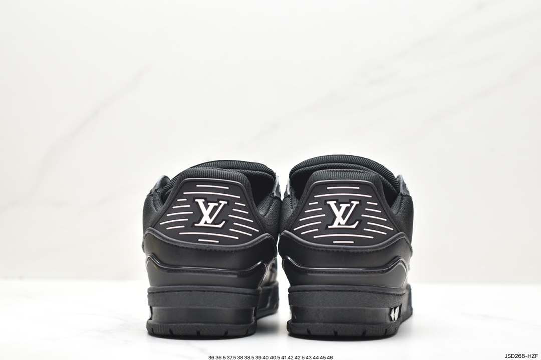 LVLouis Vuitton Trainer Maxi Low Sneaker All-match basketball sneakers