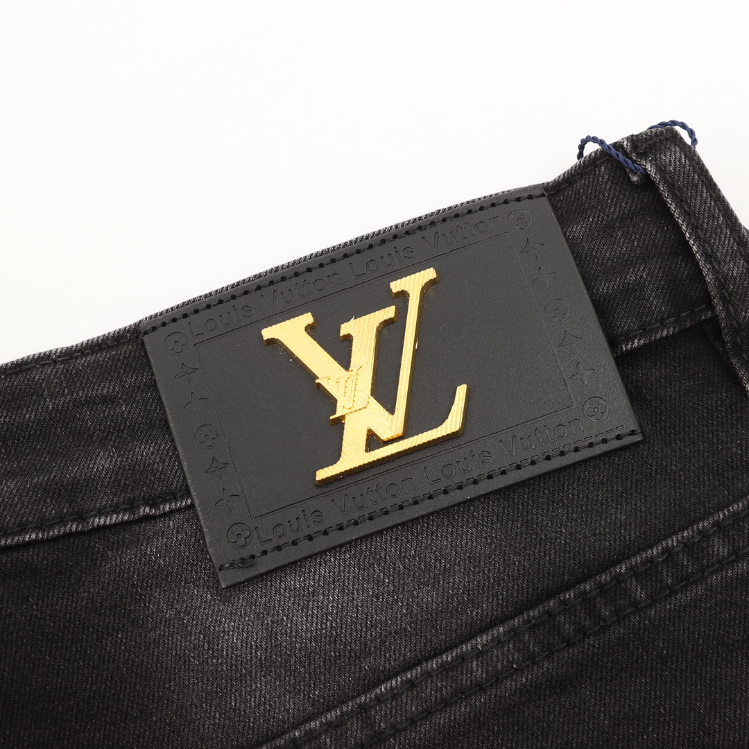 Louis Vuitton /路易威登 水洗老花LOGO牛仔裤