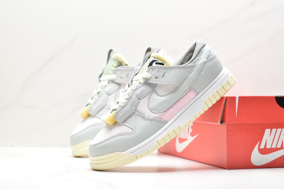 Off-White x Futura x Nike SB DunkPine Green OW Dunk Series Low-top Sports Shoes DV0821-200