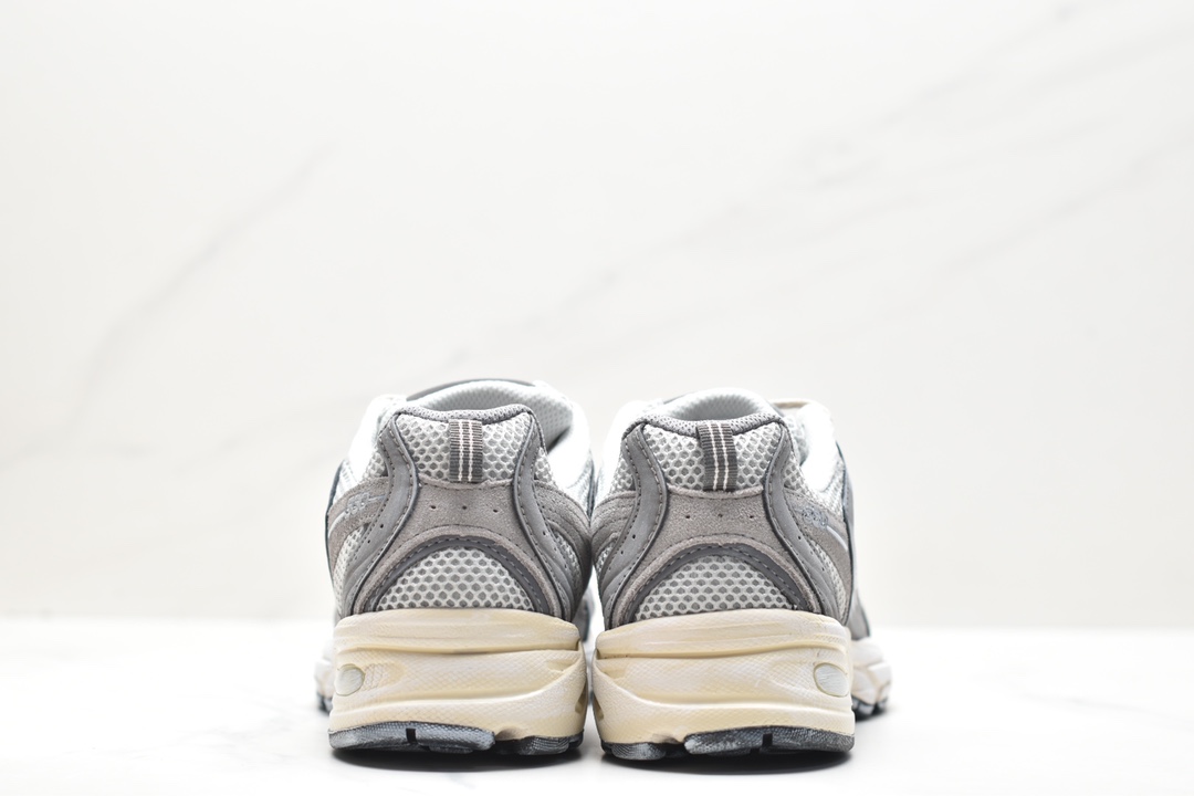 New Balance MR530TG series distressed silver grey