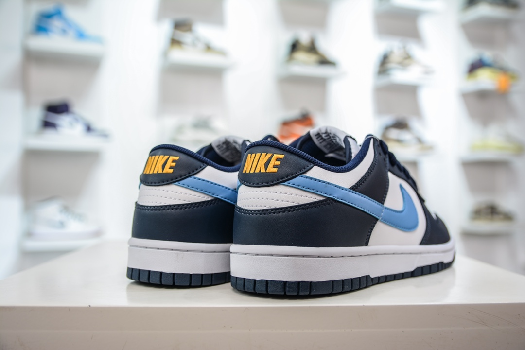 Original NK Dunk Low White Blue FN7800-400