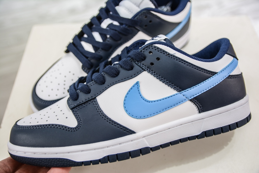 Original NK Dunk Low White Blue FN7800-400