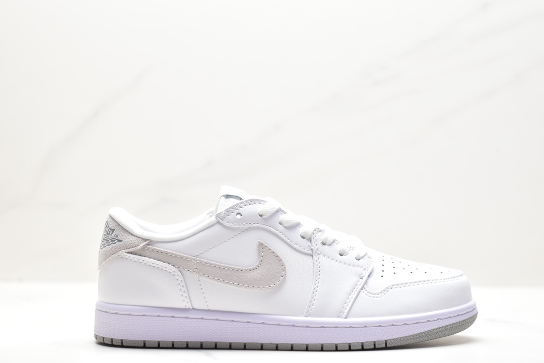 170 Nike Air Jordan 1 Low OG”Neutral Grey”AJ1乔丹一代篮球鞋“OG灰白” CZ0790-100