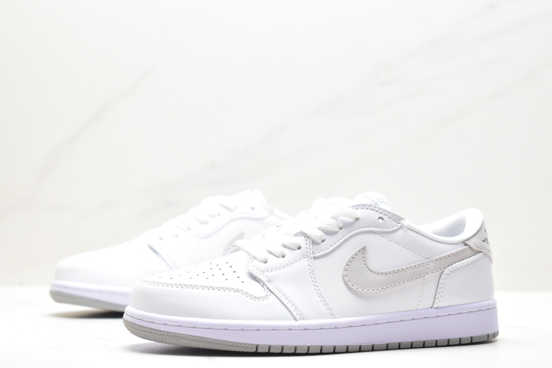 170 Nike Air Jordan 1 Low OG”Neutral Grey”AJ1乔丹一代篮球鞋“OG灰白” CZ0790-100