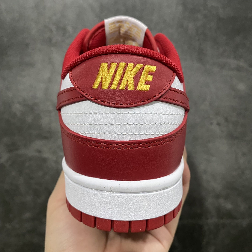 N version pure original NK Dunk Low low-top sports casual shoes white red gold DD1391-602