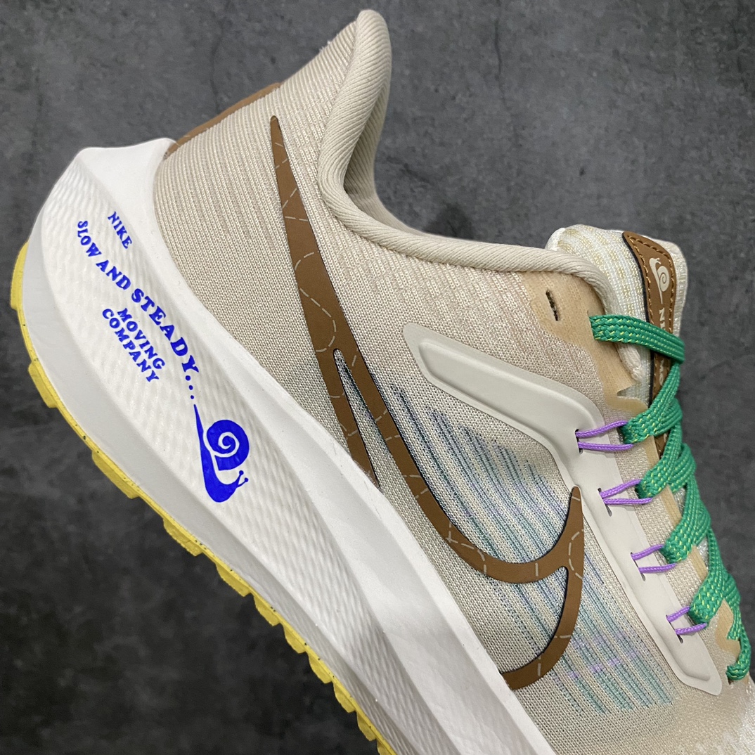 DT version Nike Air Zoom Pegasus 39 Moon Landing Professional Running Shoes Light Yellow DV8992-100