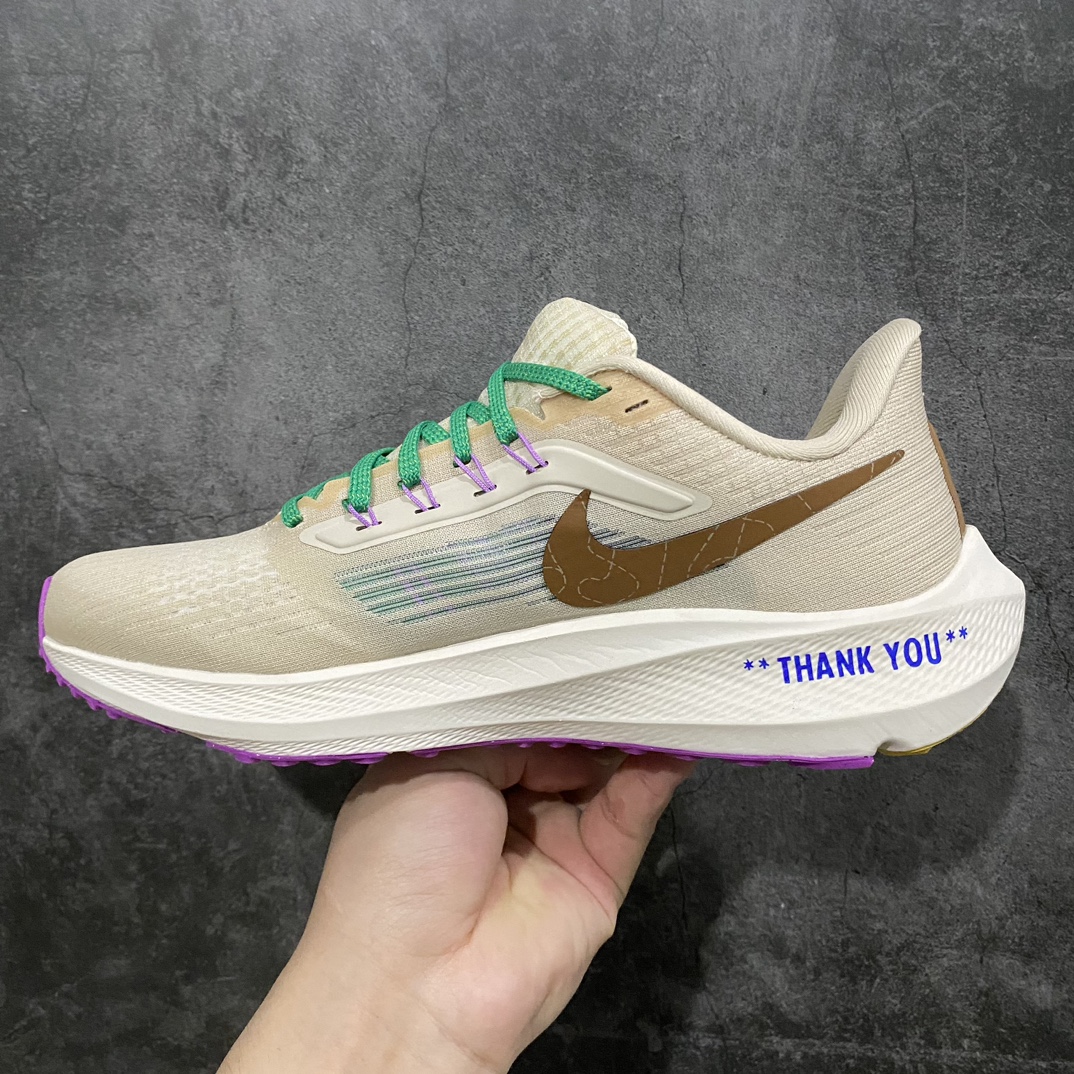 220 【DT版本】Nike Air Zoom Pegasus 39 登月专业跑步鞋 浅黄DV8992-100