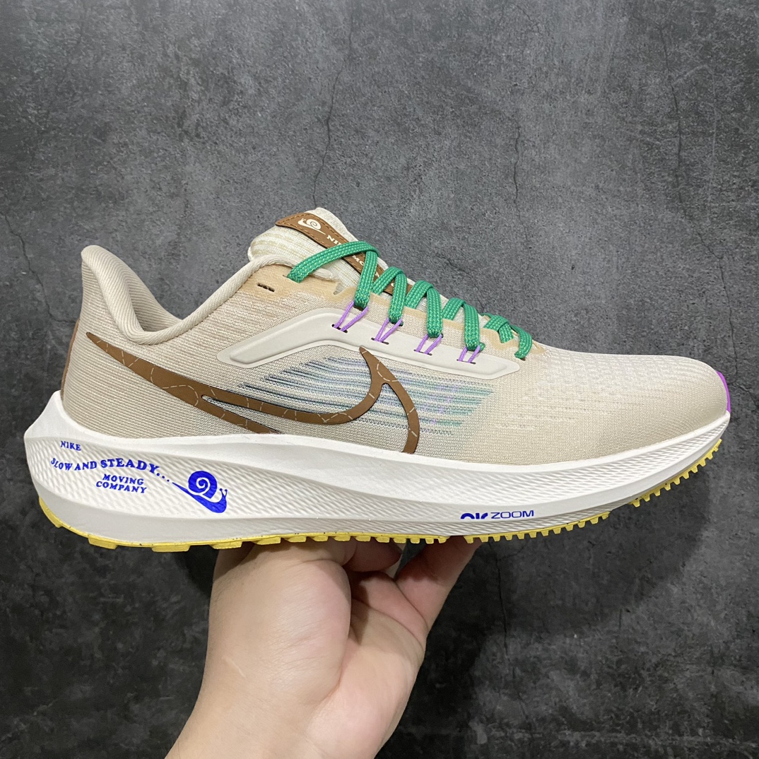 220 【DT版本】Nike Air Zoom Pegasus 39 登月专业跑步鞋 浅黄DV8992-100