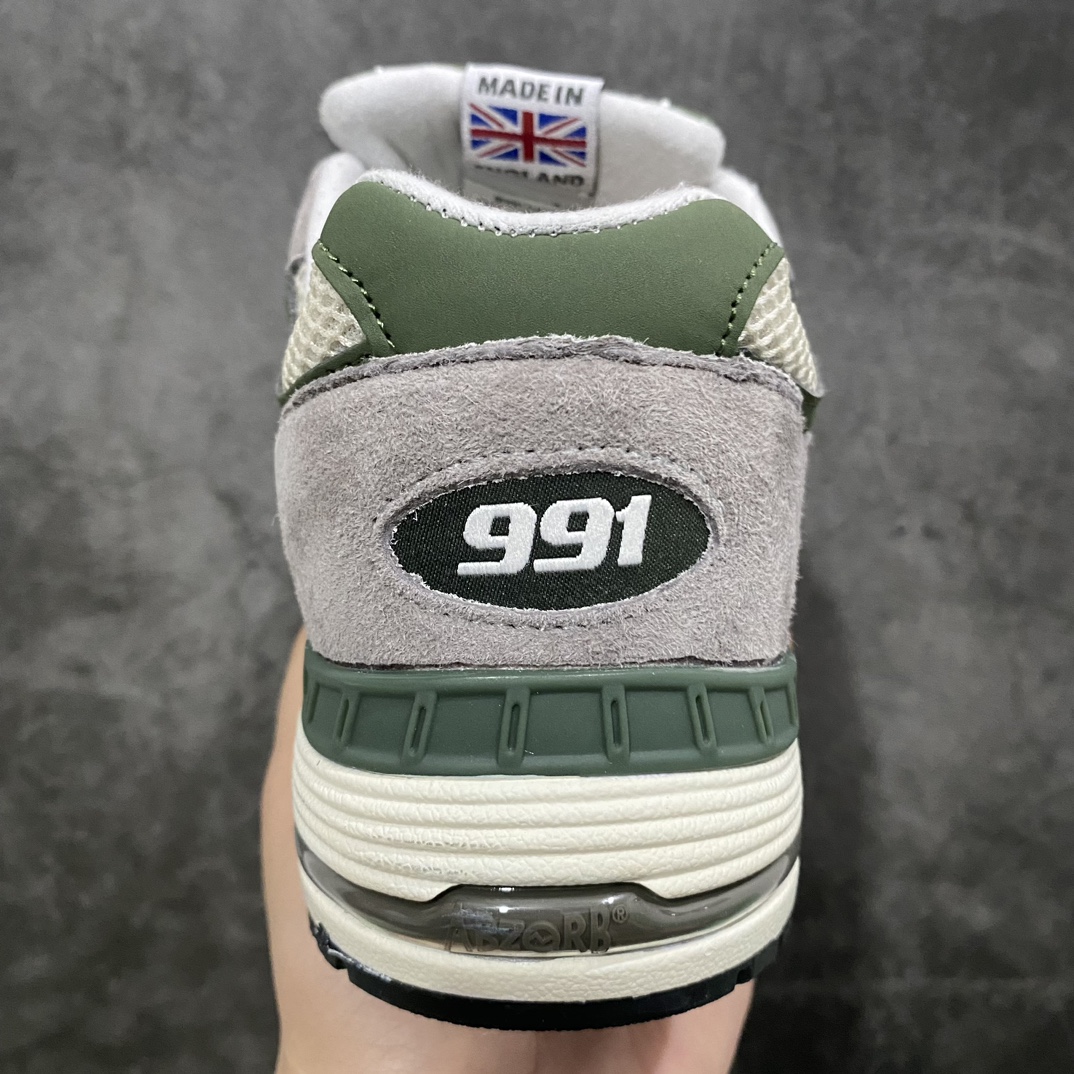 K version Aime Leon Dore x NB991 New Balance 991 British gray green M991CRS