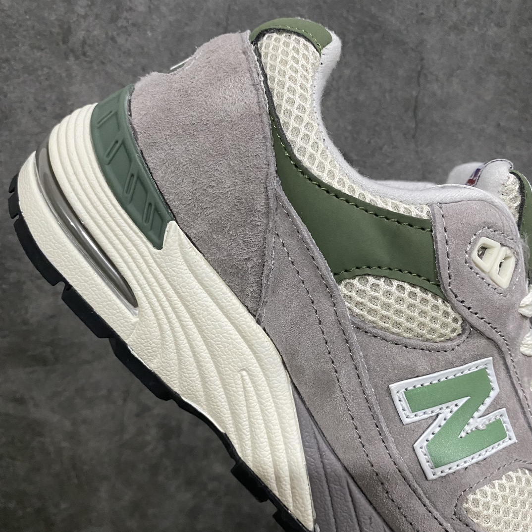 K version Aime Leon Dore x NB991 New Balance 991 British gray green M991CRS