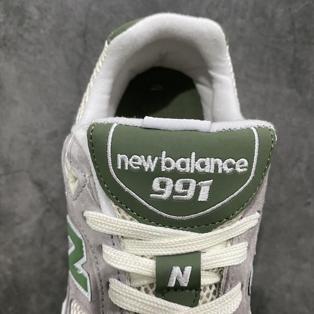 K version Aime Leon Dore x NB991 New Balance 991 British gray green M991CRS