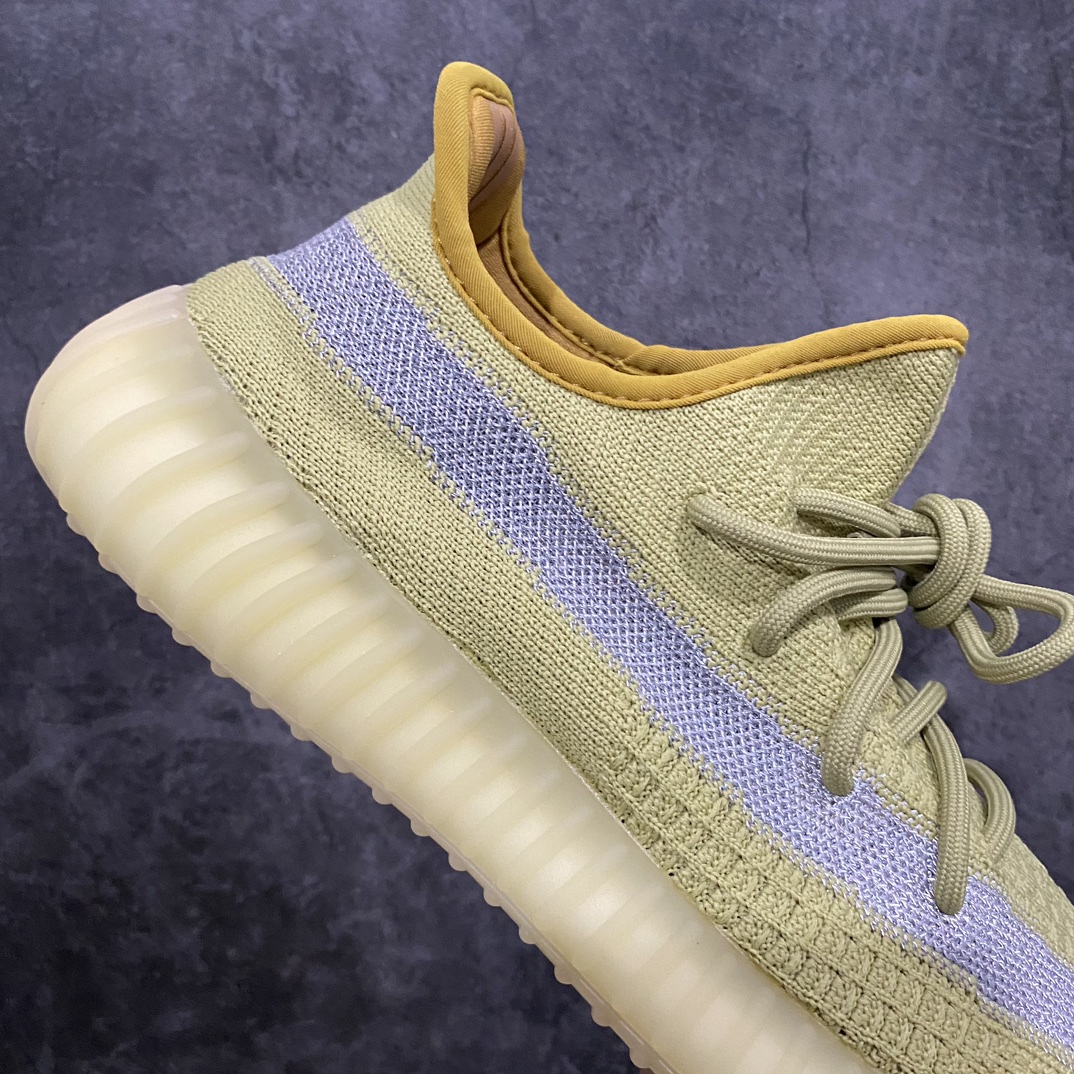 纯原版Yeezy350V2沼泽侧透满