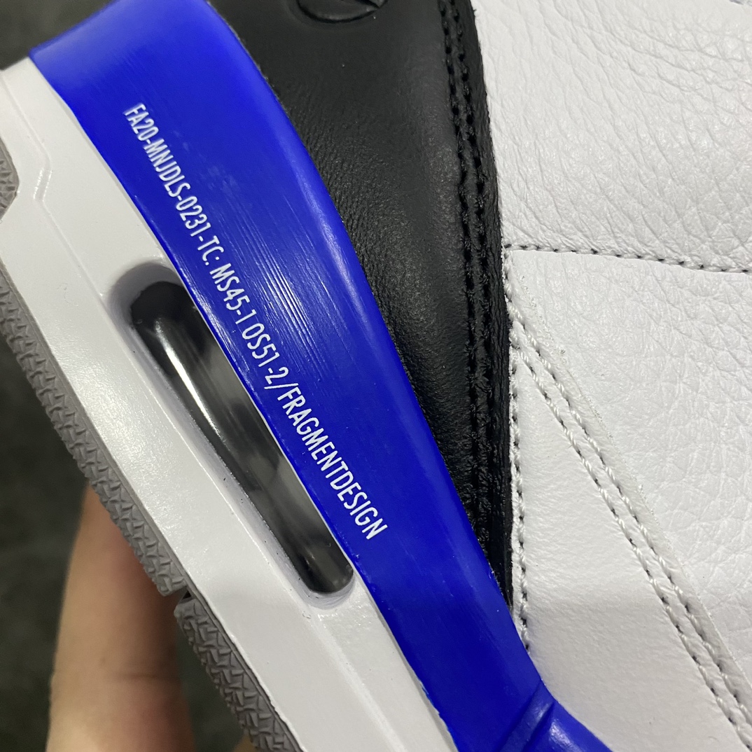 图片[3]-【莞产纯原】Fragment Design x Air Jordan AJ3 藤原浩闪电联名 DA3595-105东莞元老级版师操刀倾力打造全网最强三代 原楦原纸板开发 确保原汁原味 字体间距大小 一码一段还原ZP 原厂闪电⚡Logo高频工艺 深浅饱满度 吊打市面 原厂皮料质感色泽绝无偏差 完美中底拉帮 原厂中底钢印  原档案大底 如假白送 大底纹路 气垫通透度PU的回弹性均百分百还原 原厂电绣鞋舌飞人刺绣针数立体讲究精细欢迎对比正品原鞋 SIZE：40 40.5 41 42 42.5 43 44 44.5 45 46 47.5-莆田鞋批发中心