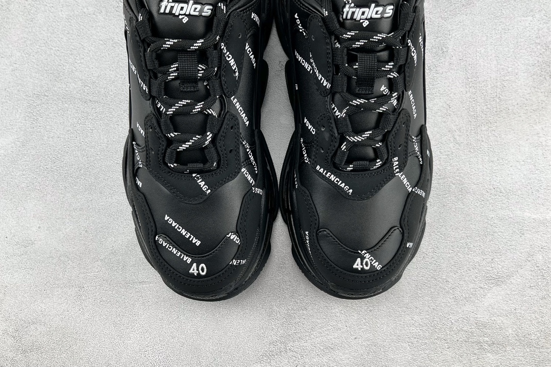 Balenciaga Triple S Black 536737 W2FA1 1090