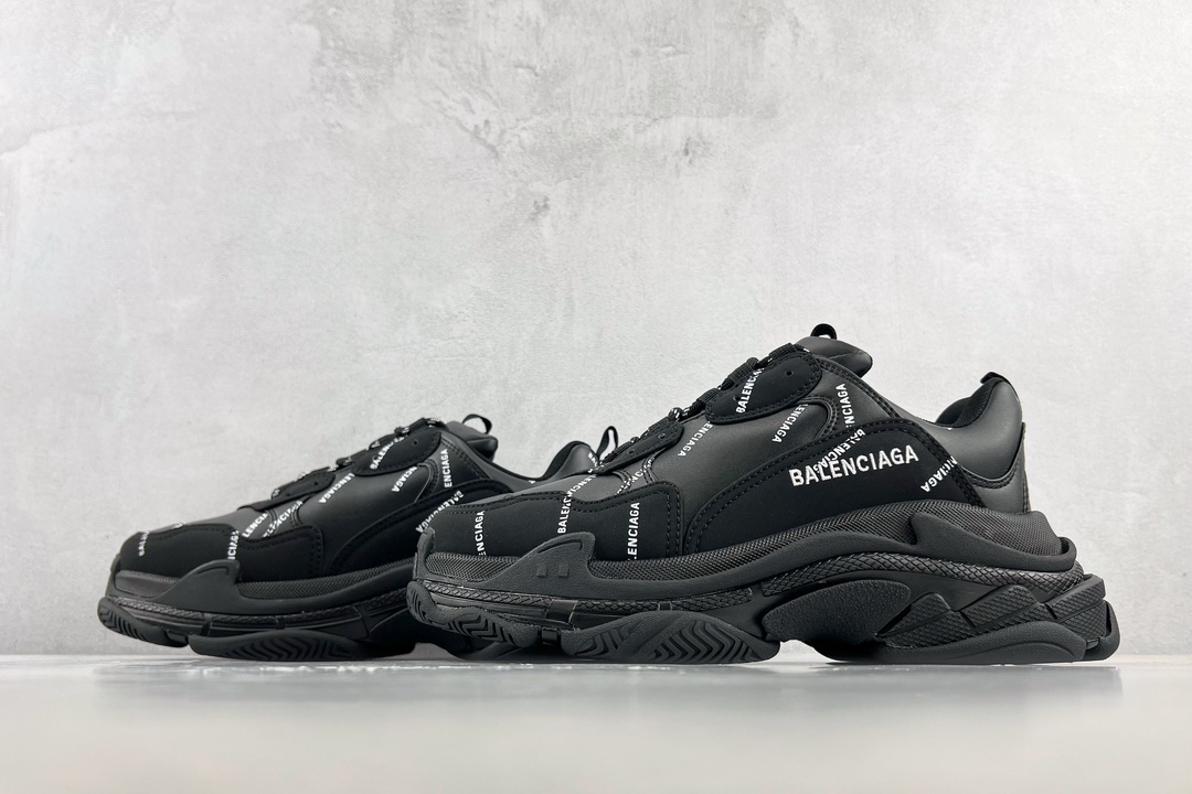 Balenciaga Triple S Black 536737 W2FA1 1090