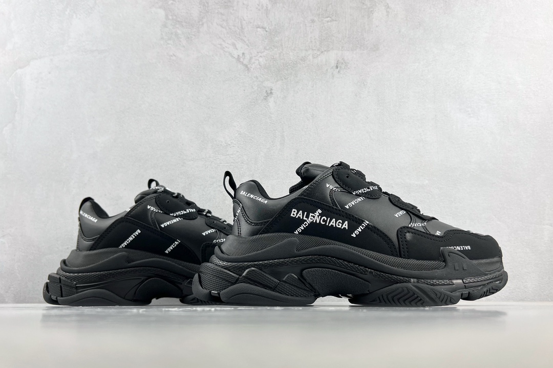 Balenciaga Triple S Black 536737 W2FA1 1090