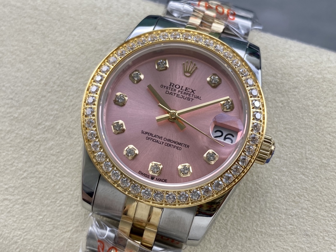 SK Factory 女款 劳力士Rolex 日志型31mm - 高品質な自動機械式腕時計