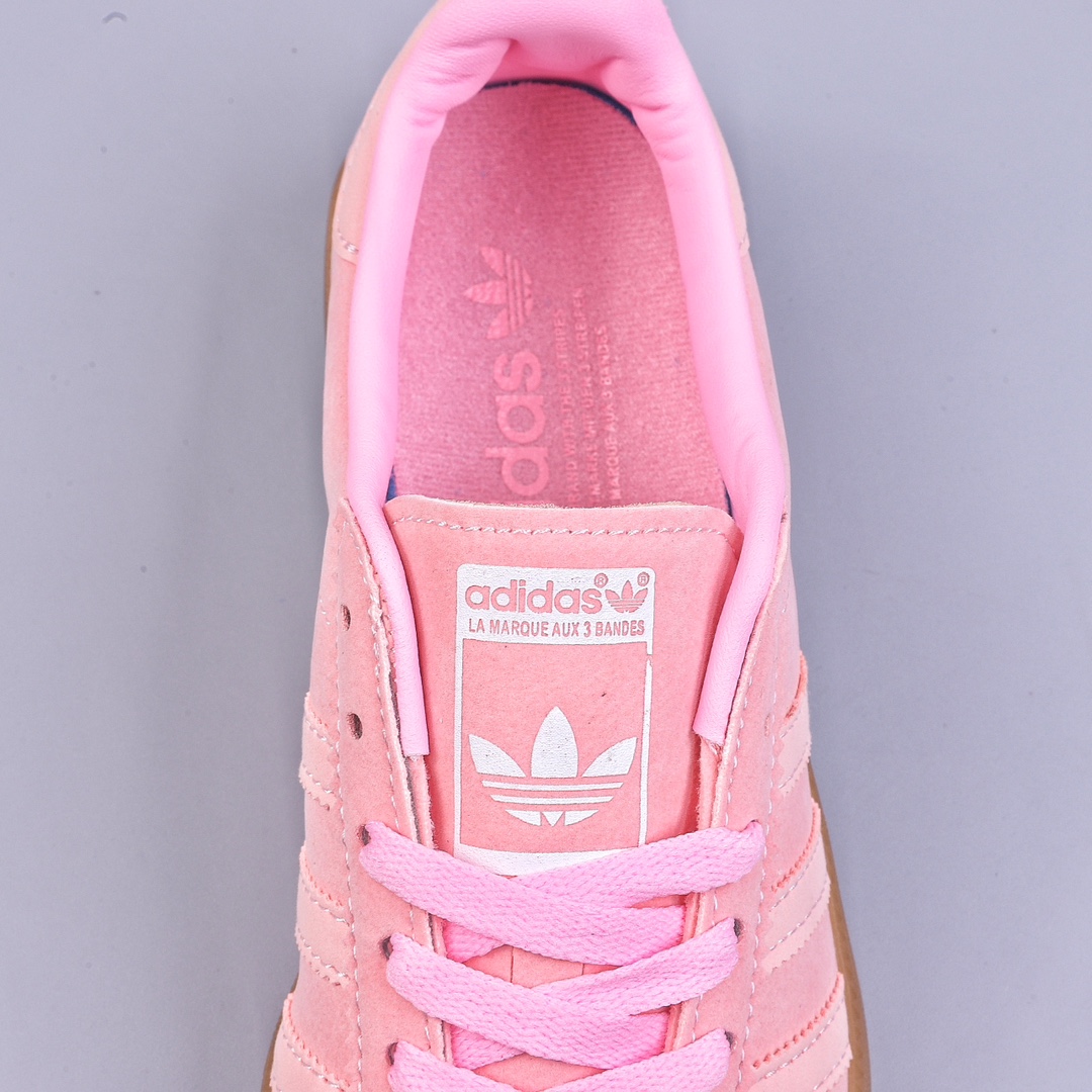 Adidas Originals Bermuda suede non-slip wear-resistant lightweight low-top sneakers GY7386