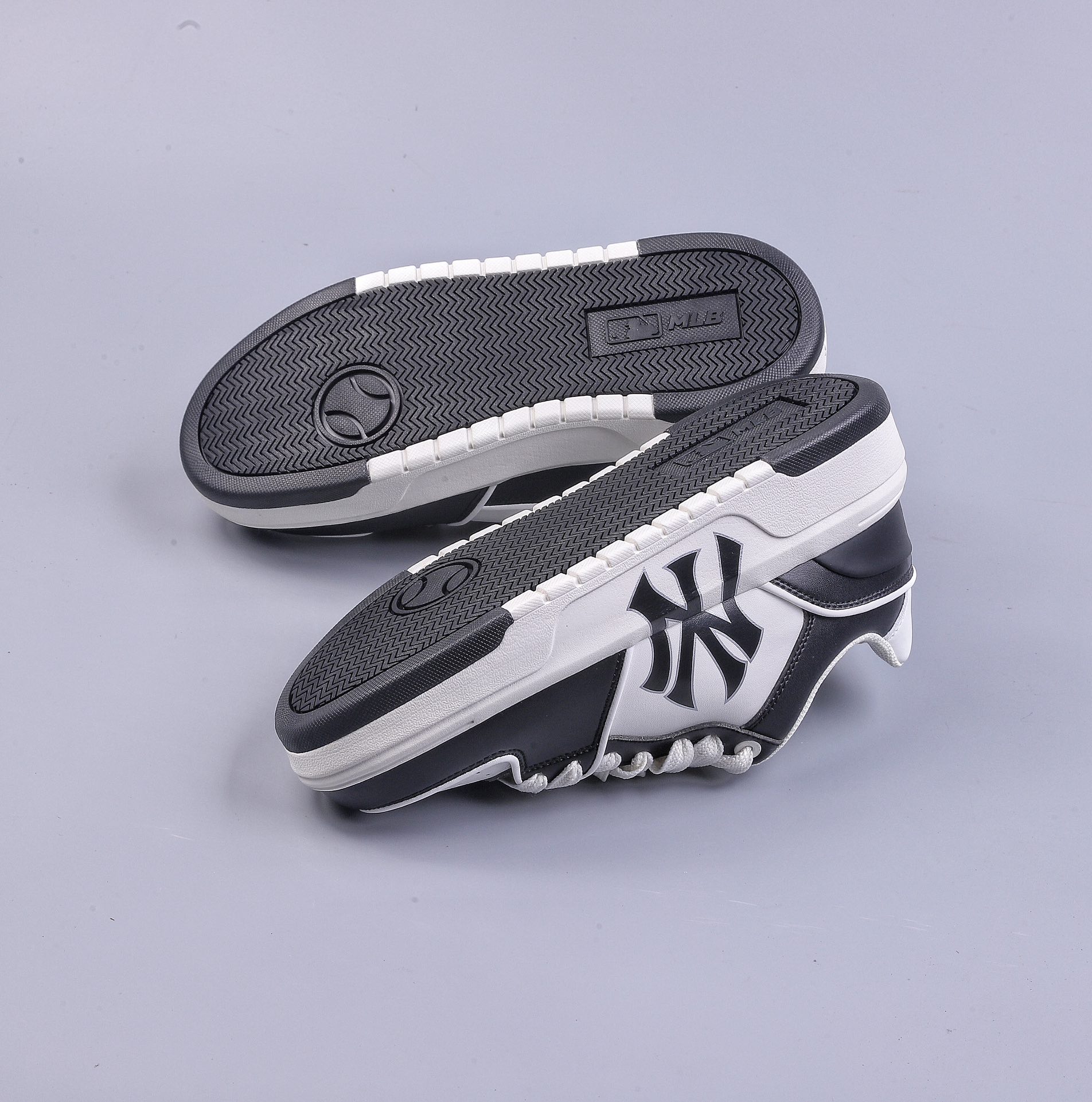 Green X MLB American Professional Baseball League Chinky Liner series low-top sports casual sneakers