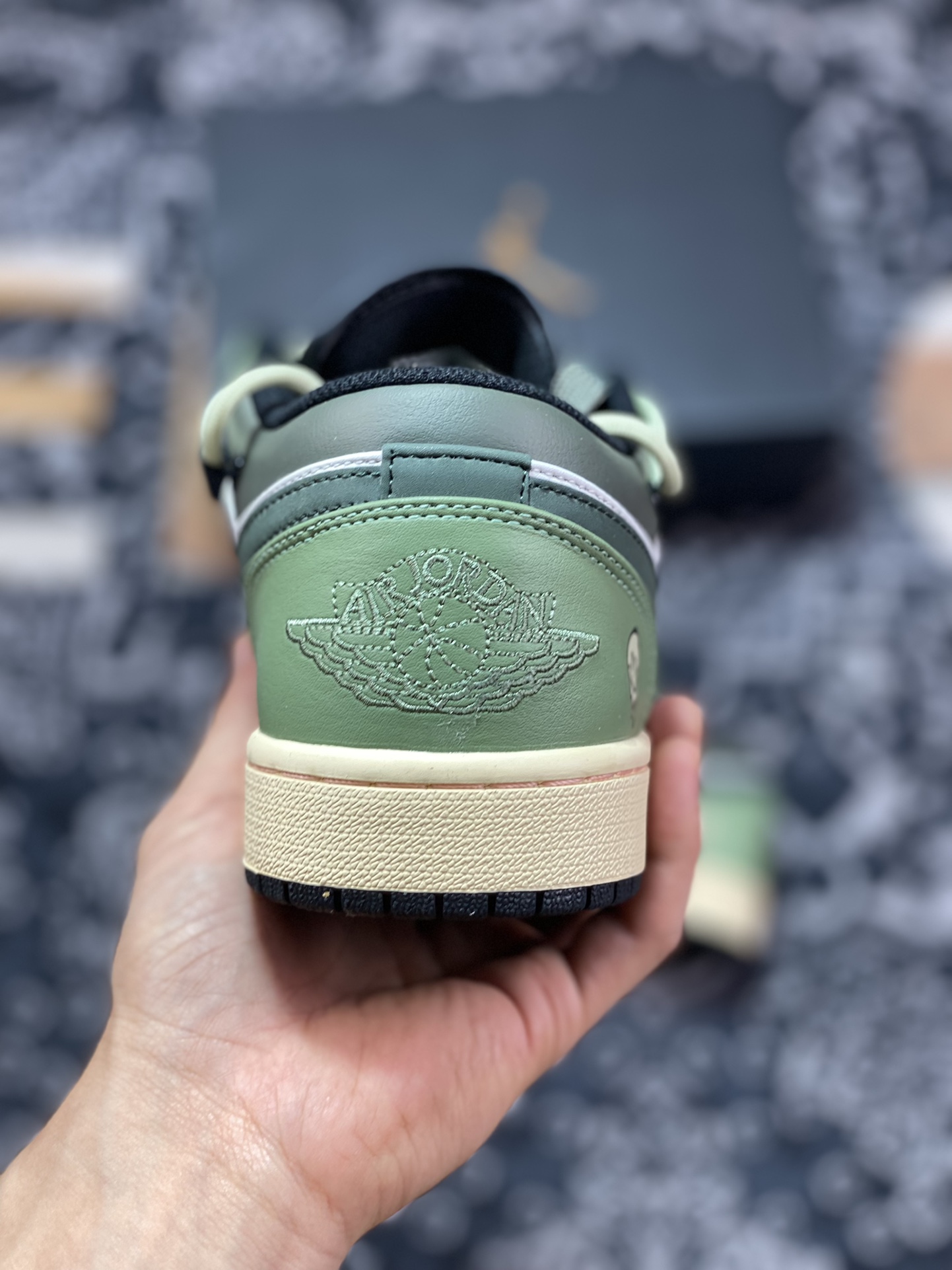 220 Air Jordan AJ1 Low 乔丹一代双绑绳低帮经典复古运动篮球鞋 553558-062