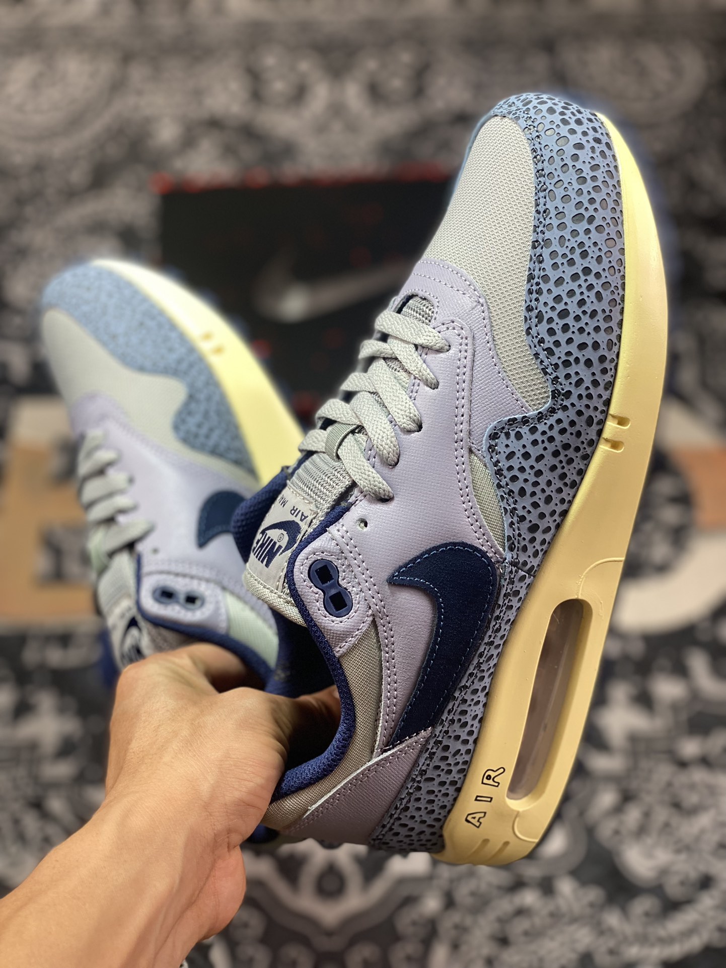 NK Air Max 1 86 Premium Grey Blue DV7525-001