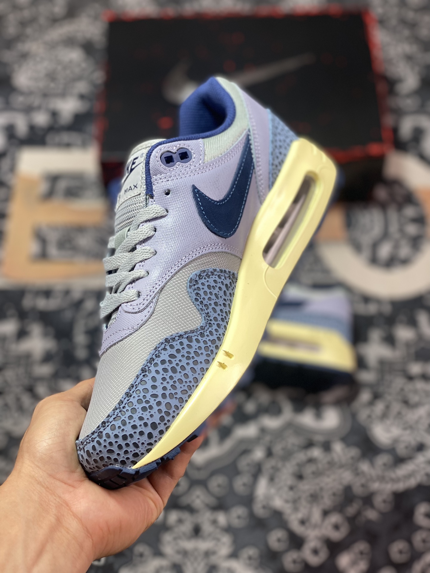 NK Air Max 1 86 Premium Grey Blue DV7525-001