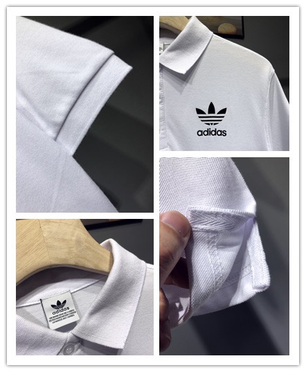 🛒购物价：75💰[原包装吊牌.印花版本]Adidas阿迪达斯三叶草情侣款休闲Polo衫！
中山代工厂出口订单。福利跑量款！
定制进口水洗珠地棉面料柔软细腻，透气排汗效果非常好
胸前印花LOGO精致耐看..特制印花不开裂..不变形
领口袖口定制加厚弹力螺纹，持久不变形，
客供全套辅料，三标齐全
21ss夏季必备款 简单舒适 上身炒鸡好看
颜色：黑色   白色
尺码：M ～4xl
