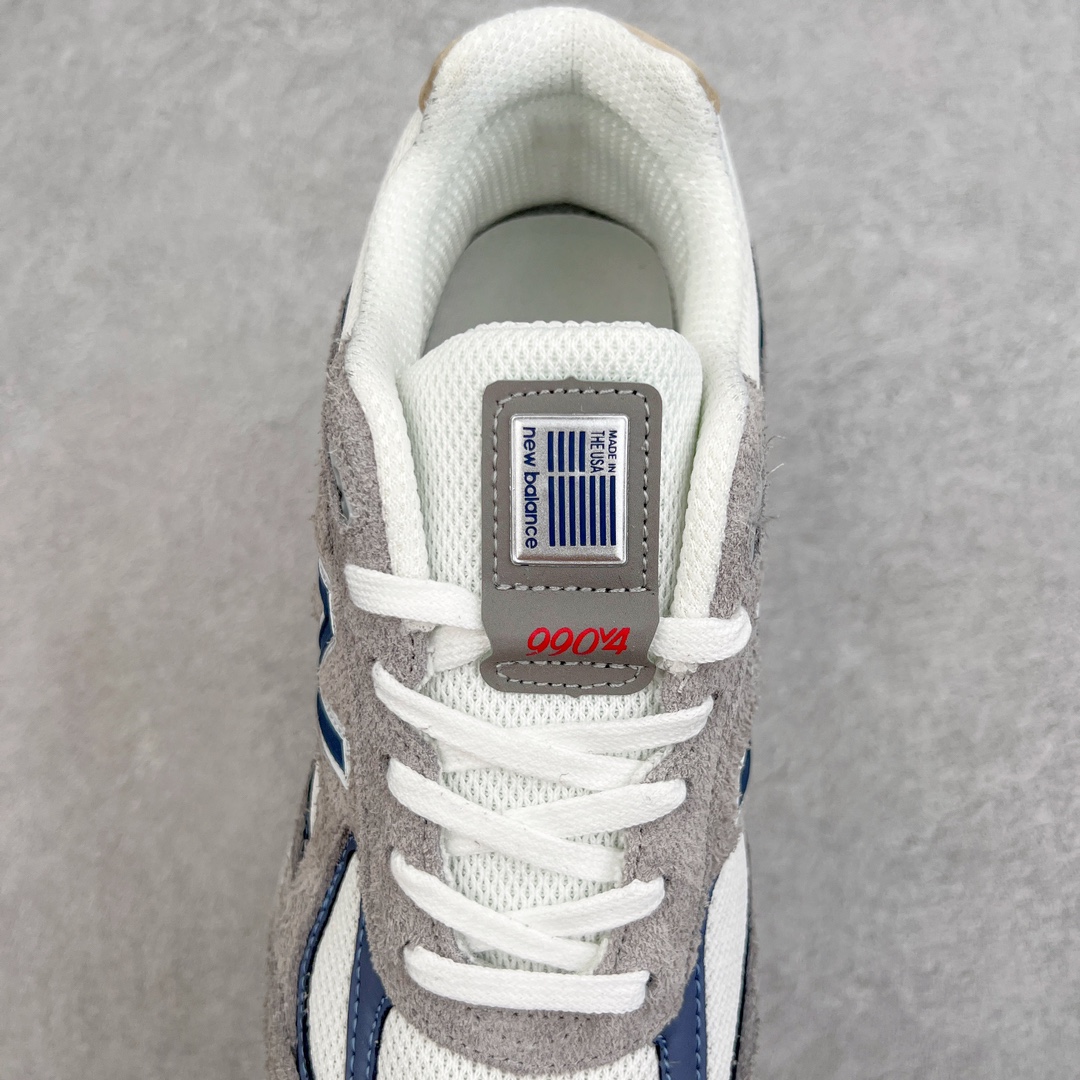 图片[5]-＃K版纯原 New Balance in USA M990V4 新百伦NB系列美产血统经典复古休闲运动百搭老爹跑步鞋 990V4延续了品牌引以为傲的精湛制鞋技艺及经典复古轮廓 同时中底结合新的ACTIVE lite和PU材料 重新诠释ENCAP科技 带来绝佳缓震体验 于细节处 全鞋360度的3M反光设计 及鞋舌固定功能上的提升 配以全新的N标设计更是带来绝佳的用户体验 尺码：36 37 37.5 38 38.5 39 40 40.5 41.5 42 42.5 43 44 44.5 45-选品中心