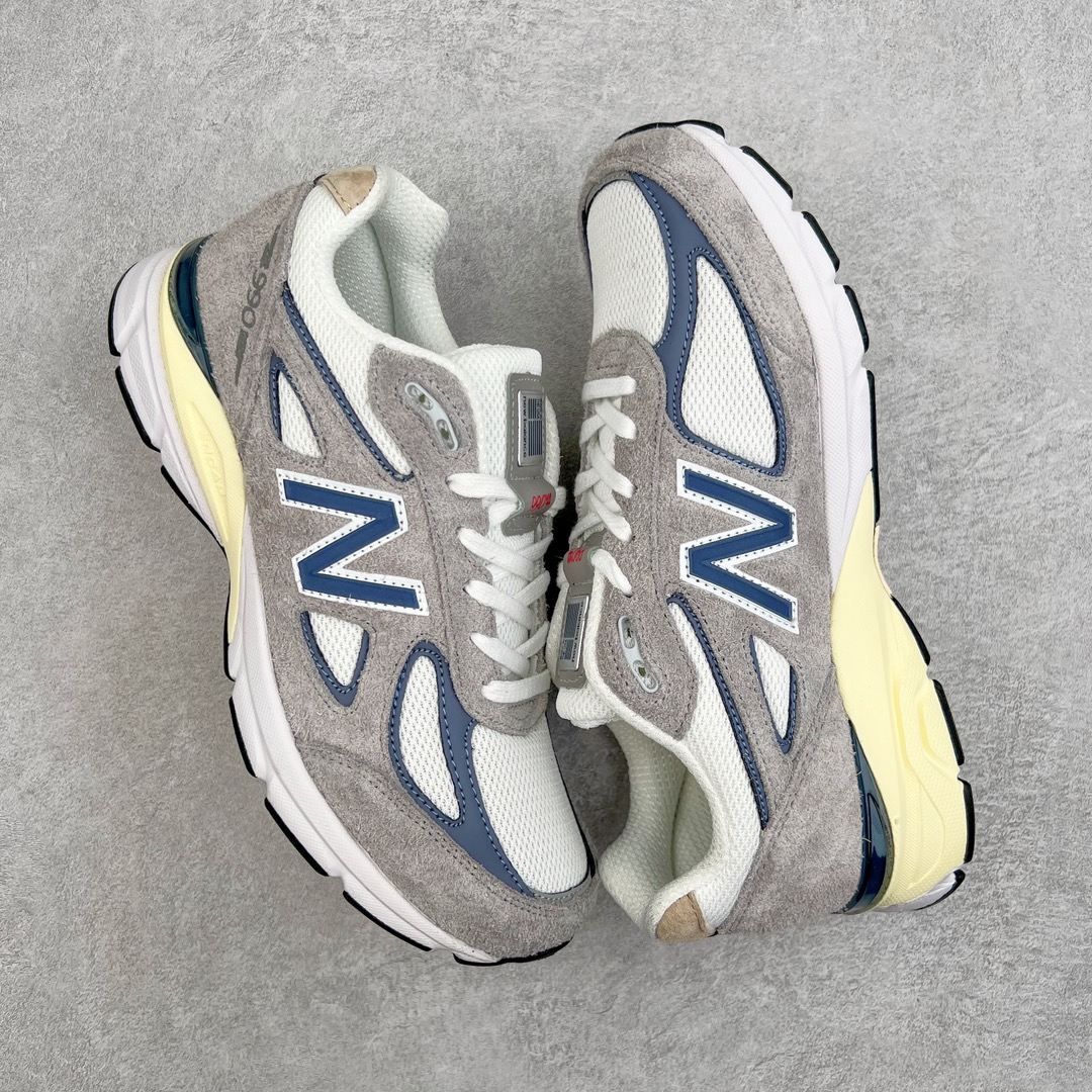 图片[3]-＃K版纯原 New Balance in USA M990V4 新百伦NB系列美产血统经典复古休闲运动百搭老爹跑步鞋 990V4延续了品牌引以为傲的精湛制鞋技艺及经典复古轮廓 同时中底结合新的ACTIVE lite和PU材料 重新诠释ENCAP科技 带来绝佳缓震体验 于细节处 全鞋360度的3M反光设计 及鞋舌固定功能上的提升 配以全新的N标设计更是带来绝佳的用户体验 尺码：36 37 37.5 38 38.5 39 40 40.5 41.5 42 42.5 43 44 44.5 45-选品中心