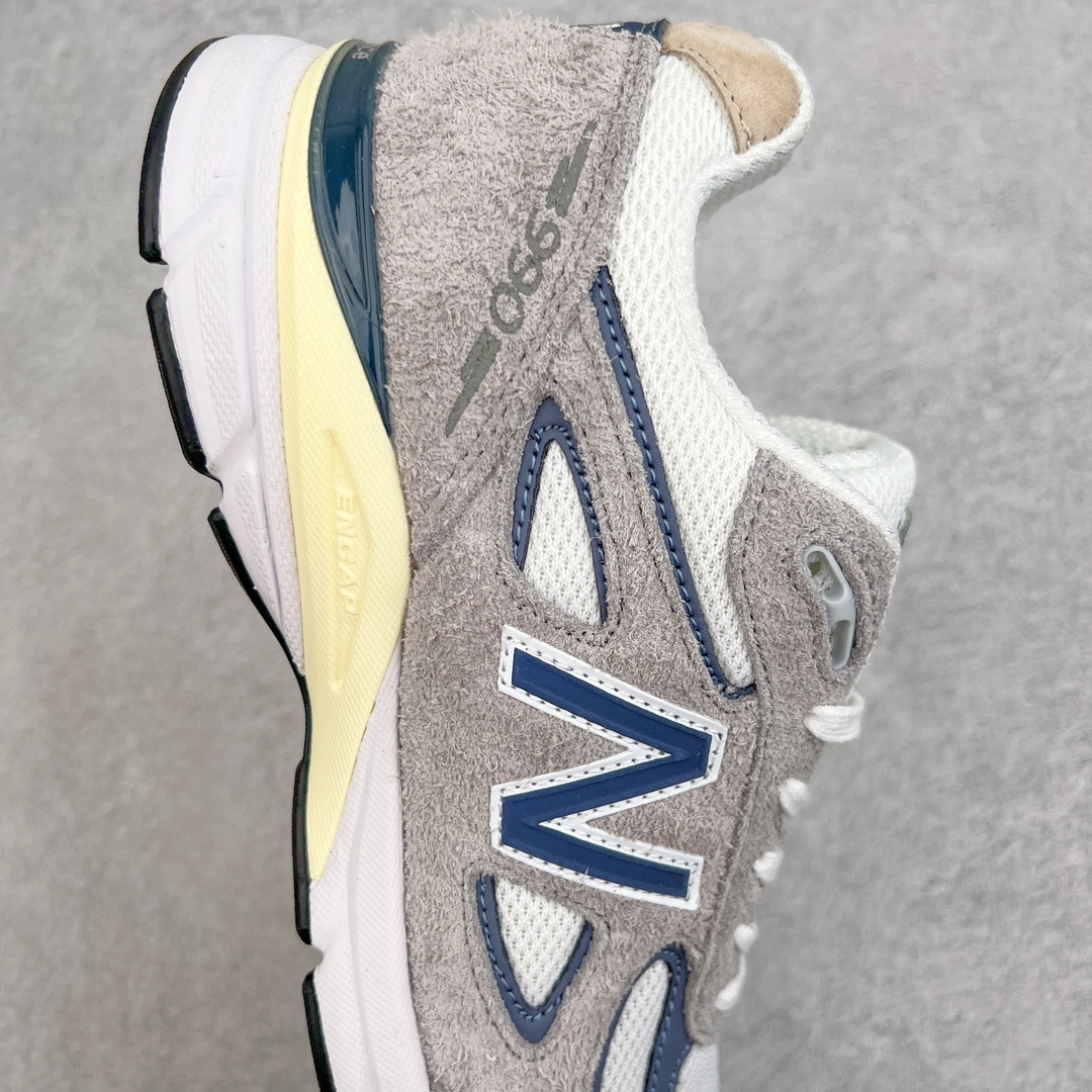 图片[6]-＃K版纯原 New Balance in USA M990V4 新百伦NB系列美产血统经典复古休闲运动百搭老爹跑步鞋 990V4延续了品牌引以为傲的精湛制鞋技艺及经典复古轮廓 同时中底结合新的ACTIVE lite和PU材料 重新诠释ENCAP科技 带来绝佳缓震体验 于细节处 全鞋360度的3M反光设计 及鞋舌固定功能上的提升 配以全新的N标设计更是带来绝佳的用户体验 尺码：36 37 37.5 38 38.5 39 40 40.5 41.5 42 42.5 43 44 44.5 45-选品中心