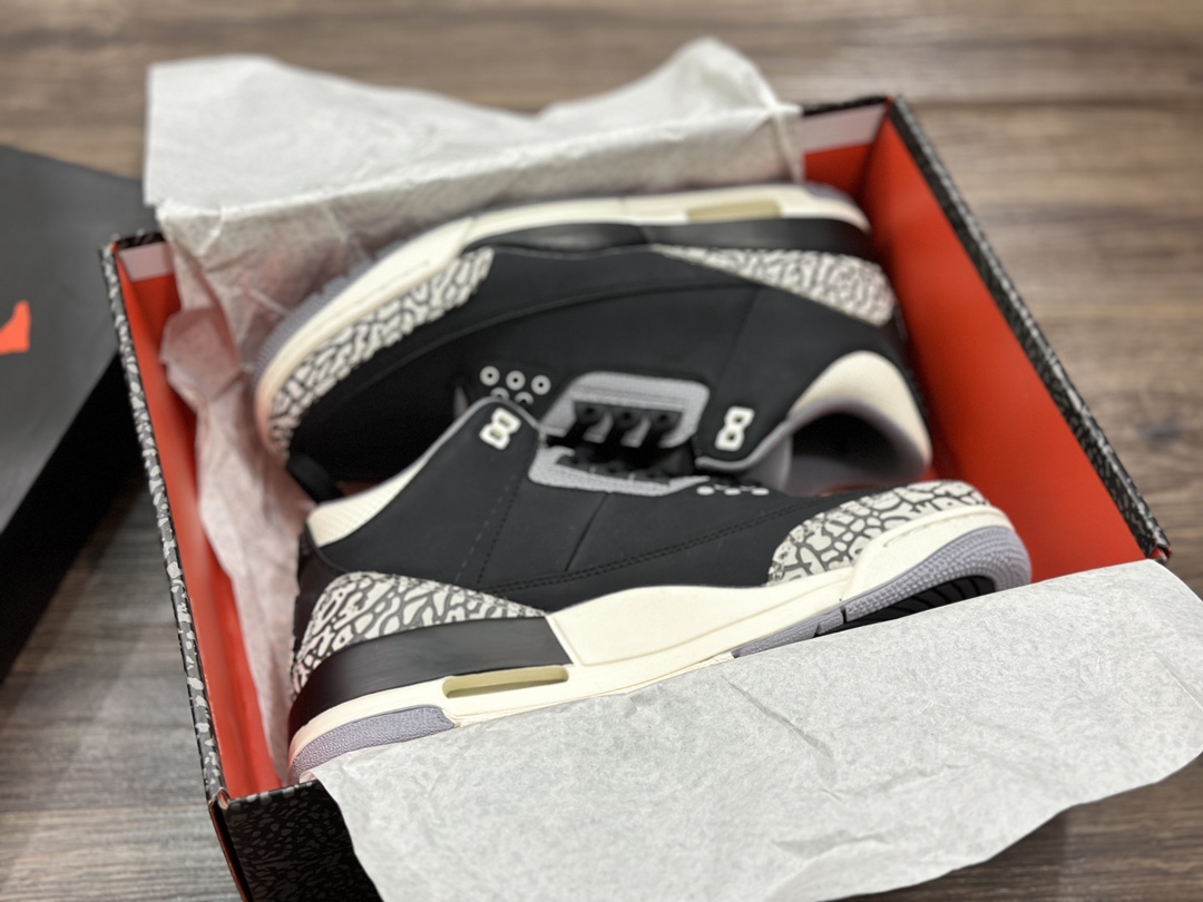 240 Air Jordan 3 AJ3 乔丹3代 灰水泥 篮球鞋 CK9246-001