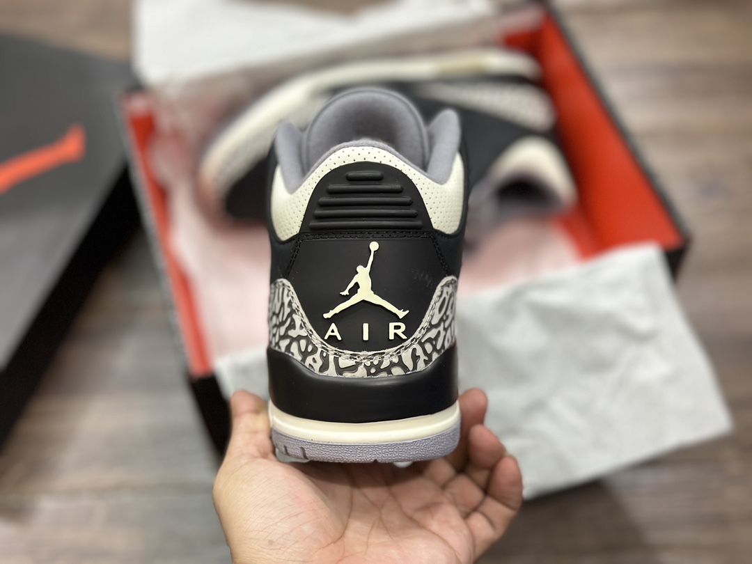 240 Air Jordan 3 AJ3 乔丹3代 灰水泥 篮球鞋 CK9246-001