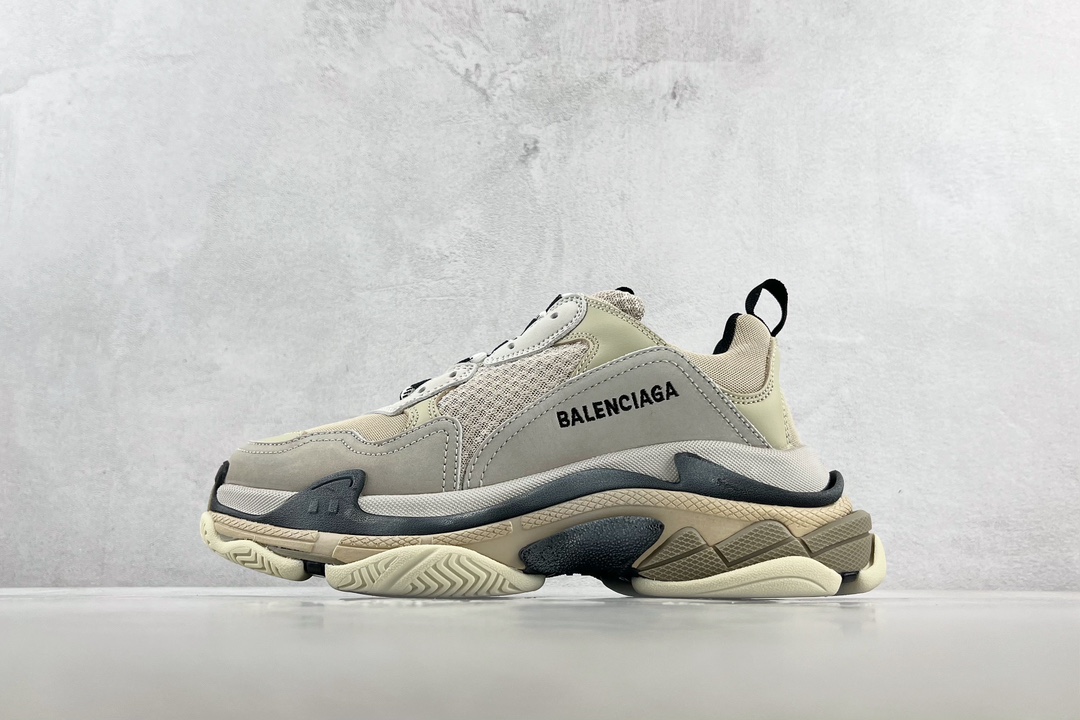 Balenciaga巴黎世家 Triple S 香草 536737 W09O6 9787